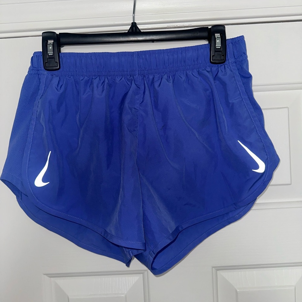 Nike Blue Athletic Shorts Lightweight Performance